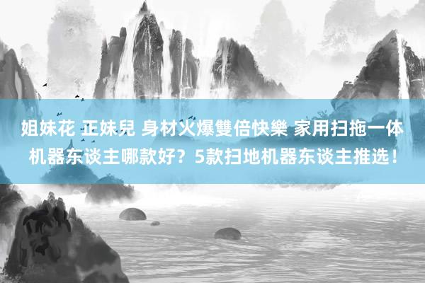 姐妹花 正妹兒 身材火爆雙倍快樂 家用扫拖一体机器东谈主哪款好？5款扫地机器东谈主推选！