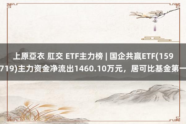 上原亞衣 肛交 ETF主力榜 | 国企共赢ETF(159719)主力资金净流出1460.10万元，居可比基金第一